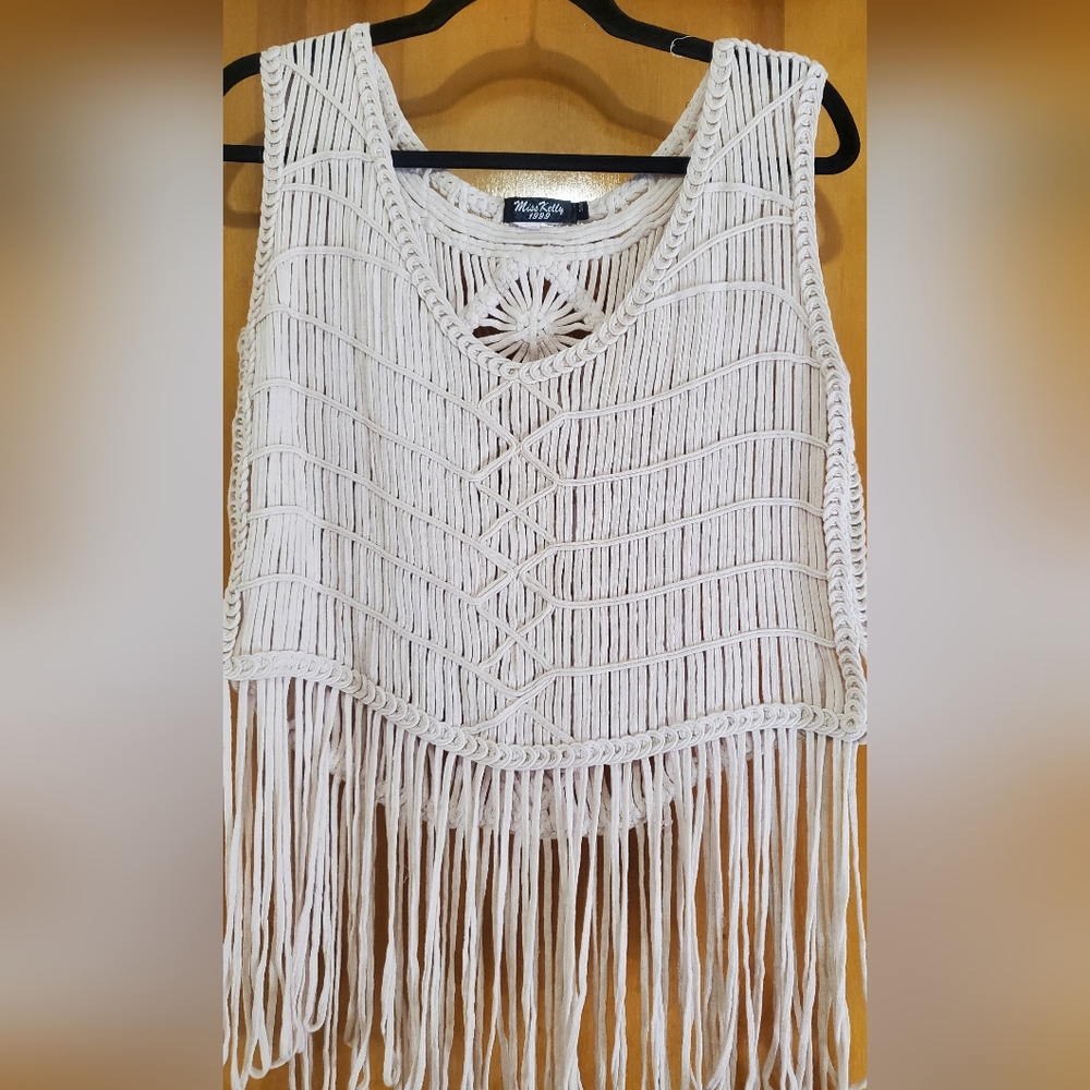 Miss Kelly Crochet top